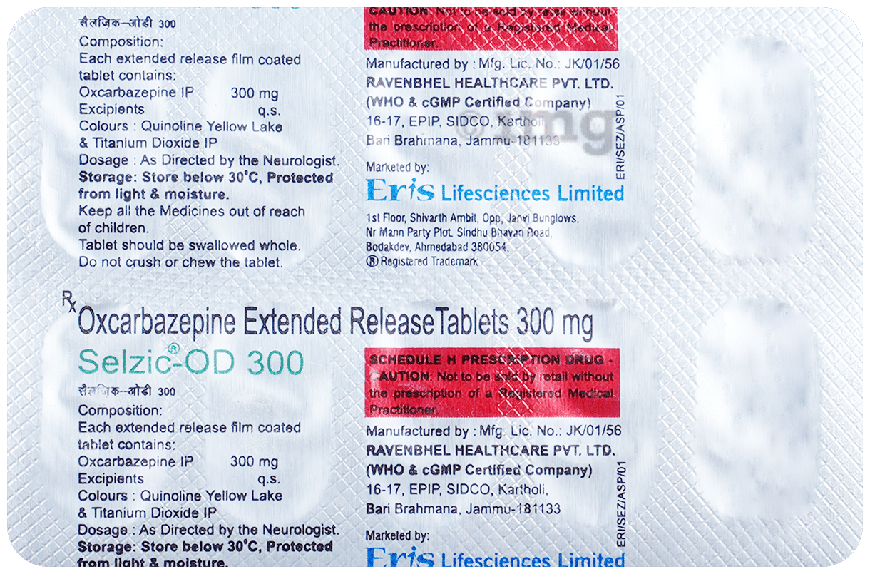 Selzic -OD 300mg Tablet ER