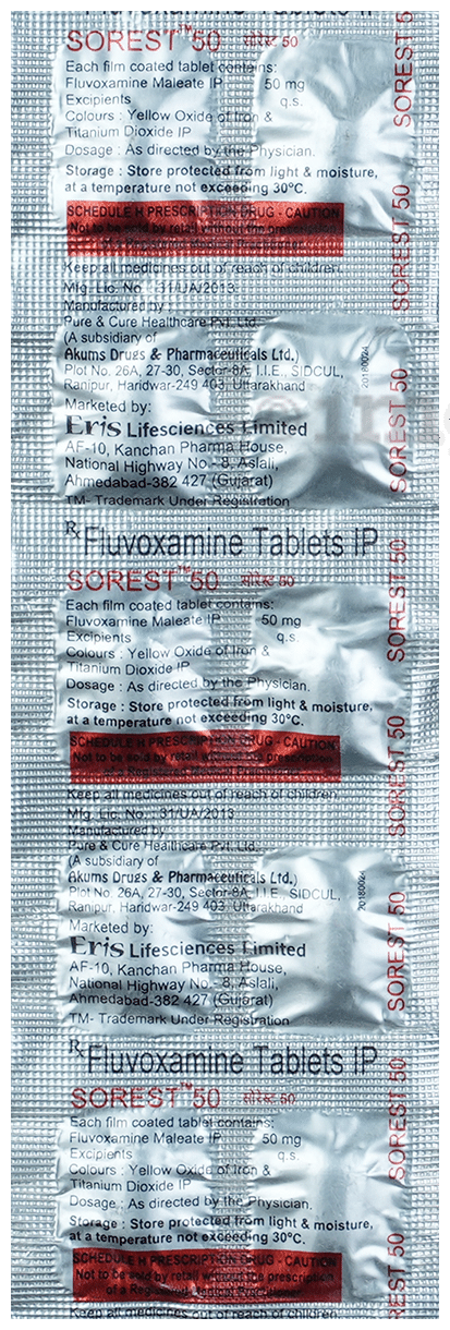 Sorest 50mg Tablet