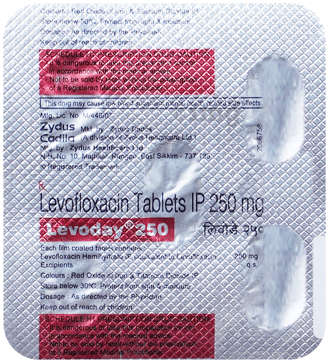 Levoday 250 Tablet