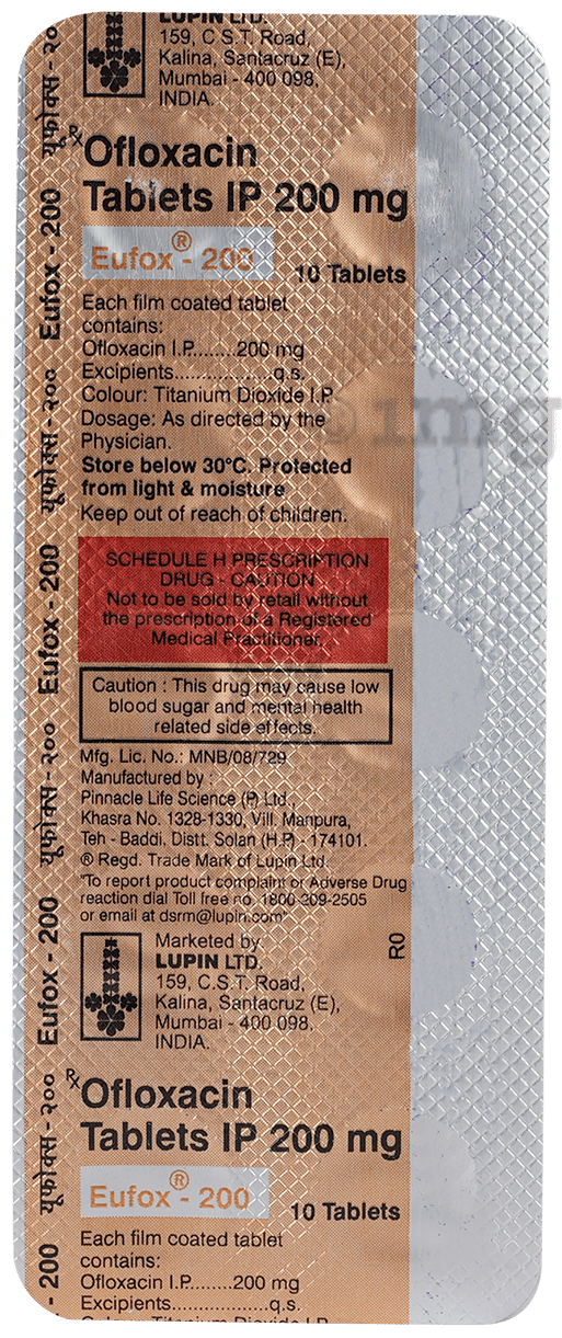 Eufox 200mg Tablet