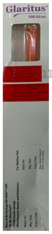 Glaritus 100IU/ml Injection