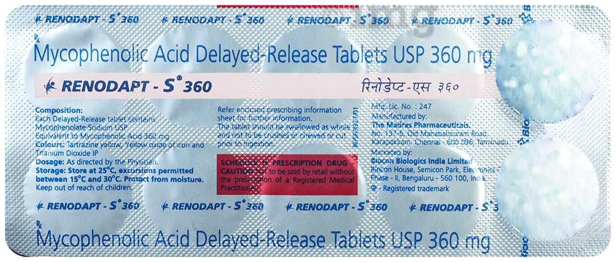 Renodapt S 360 Tablet