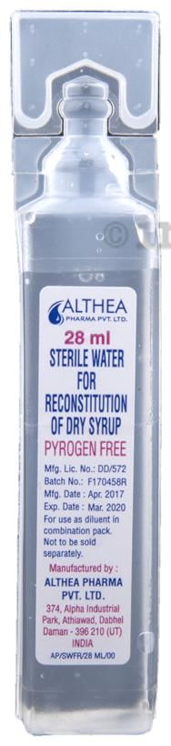 Advent Forte 457mg Syrup Tangy Orange