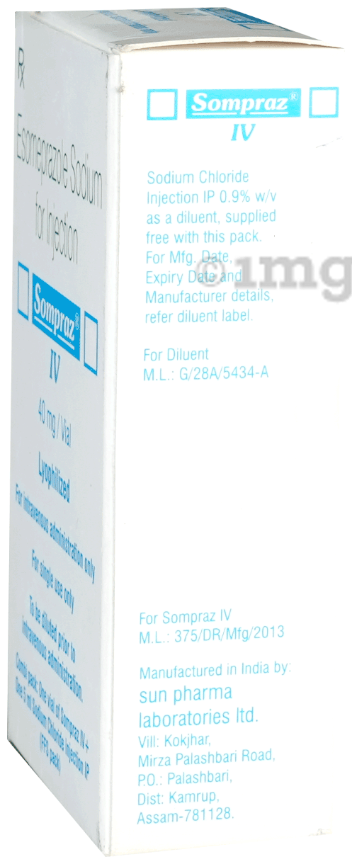 Sompraz 40mg Injection