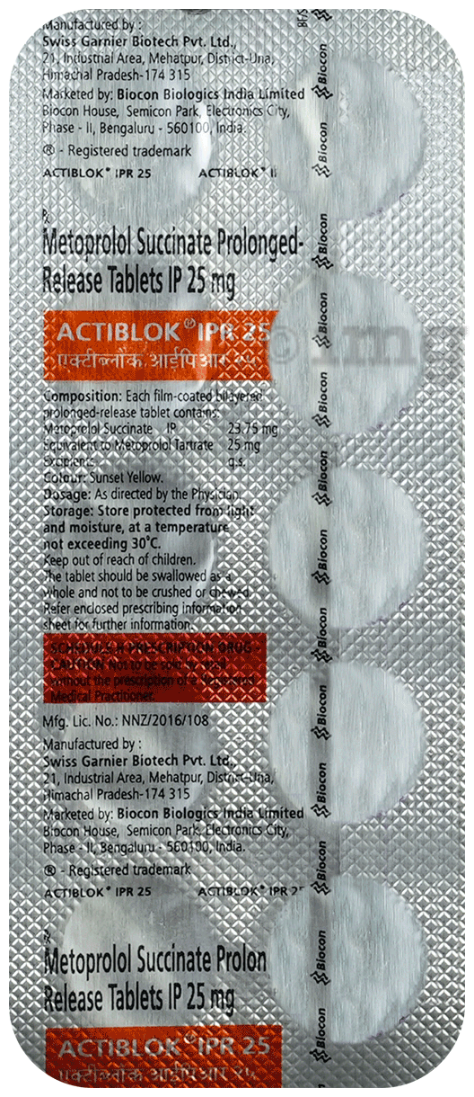 Actiblok IPR 25 Tablet