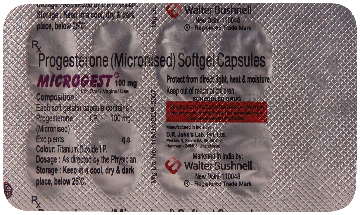 Microgest 100mg Softgel Capsule