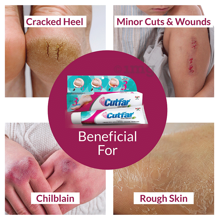 Ban Labs Cutfar Ointment | Soothes Cracked Heel | Ointment