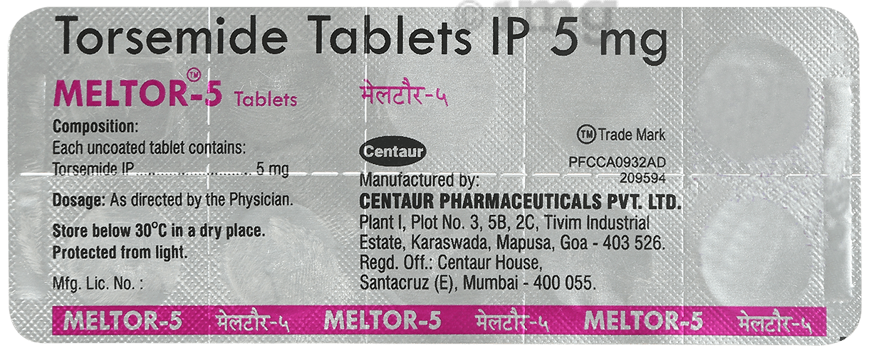 Meltor 5 Tablet