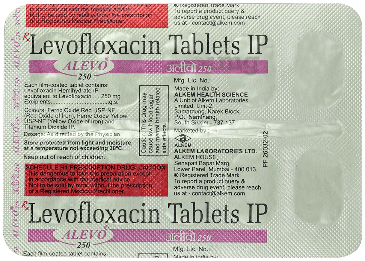 Alevo 250 Tablet