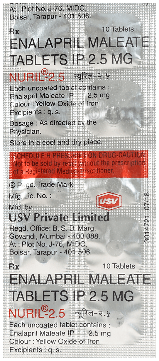 Nuril 2.5 Tablet