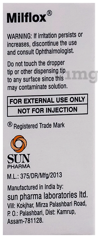 Milflox 0.5% Eye Drop