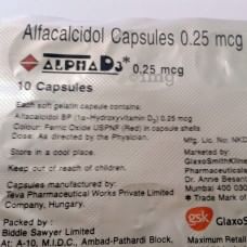 Alpha D3 0.25mcg Capsule