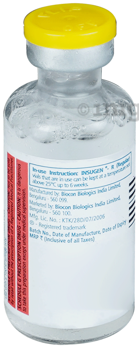 Insugen-R 100IU/ml Solution for Injection