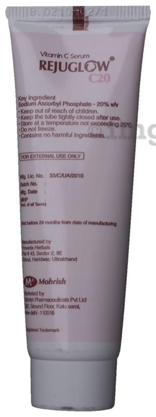 Rejuglow C20 Vitamin C Serum