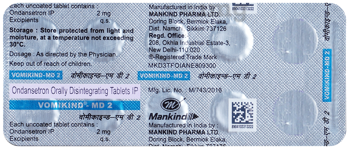Vomikind-MD 2 Tablet