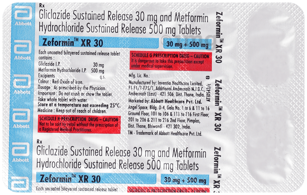 Zeformin XR 30 Tablet