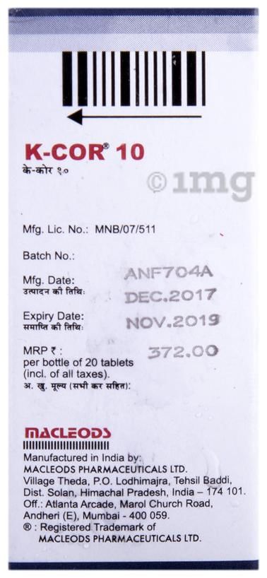 K-Cor 10 Tablet