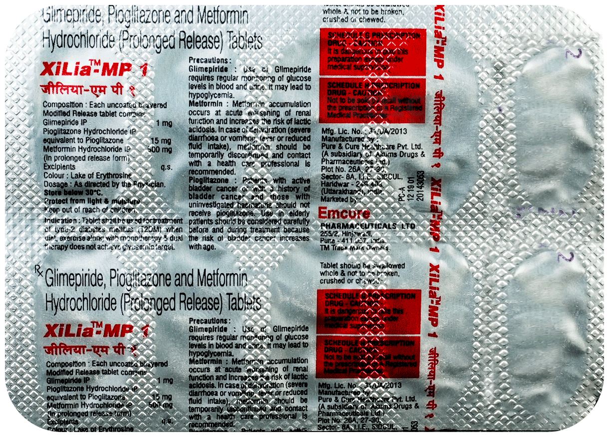 Xilia-MP 1 Tablet PR