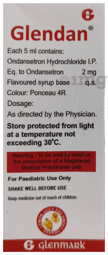 Glendan 2mg/5ml Syrup