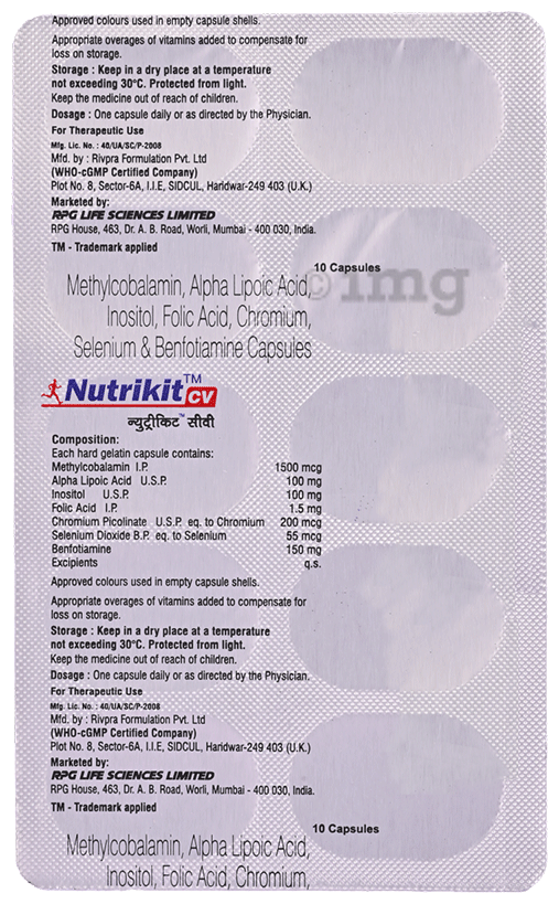 Nutrikit CV Tablet