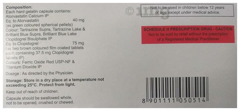 Atorfit CV 40 Capsule