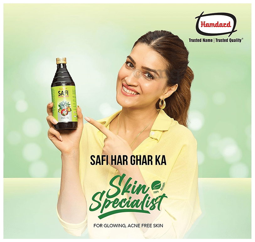 Hamdard Safi Natural Blood Purifier Syrup | For Natural Glowing Skin &amp; Stomach Care
