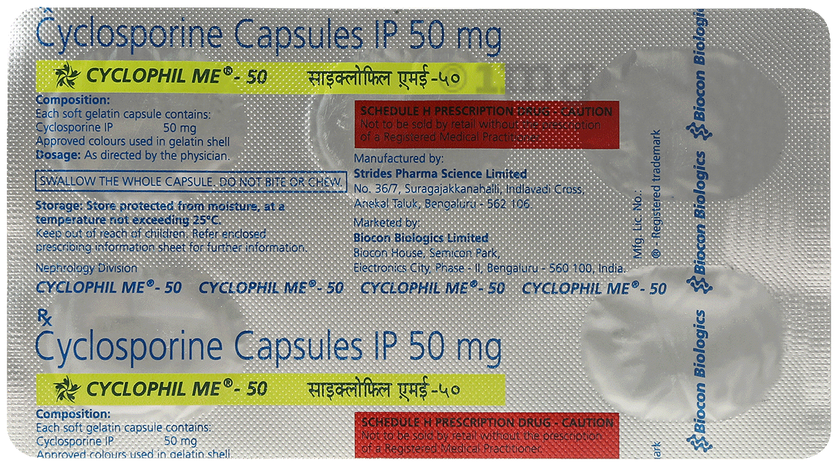 Cyclophil ME 50 Capsule