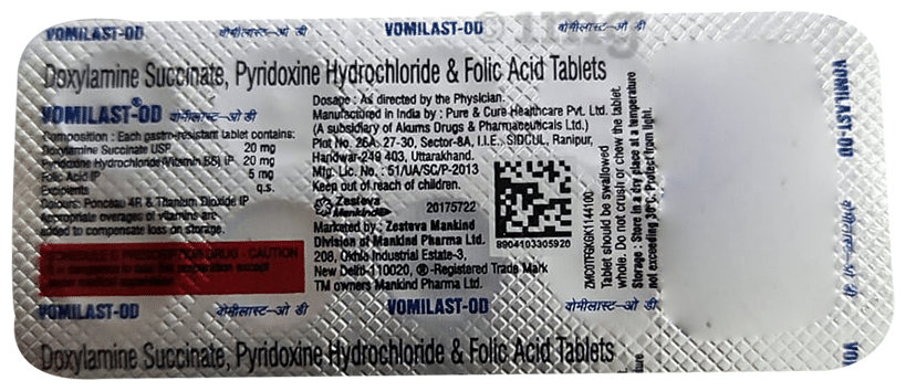 Vomilast -OD Tablet