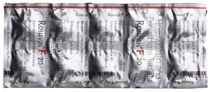 Rosuvas F 20 Tablet