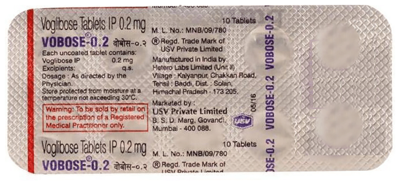 Vobose 0.2 Tablet