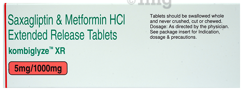 Kombiglyze  XR 5mg/1000mg Tablet