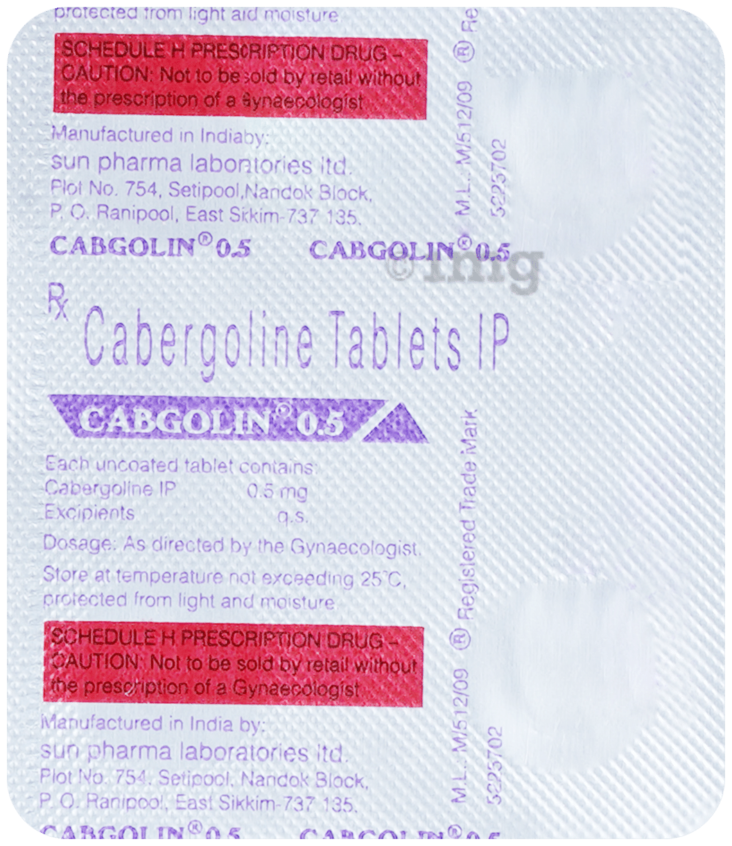 Cabgolin 0.5 Tablet
