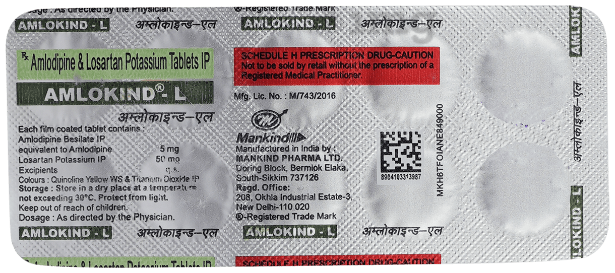 Amlokind-L Tablet