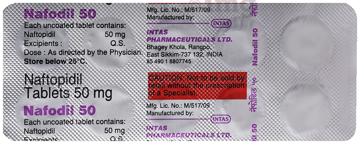Nafodil 50 Tablet
