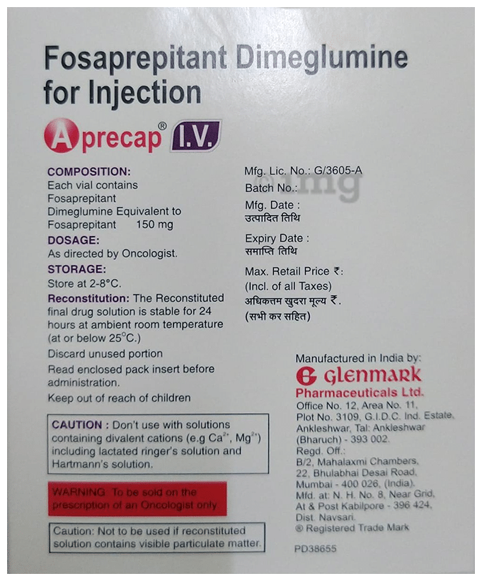 Aprecap 150mg Injection