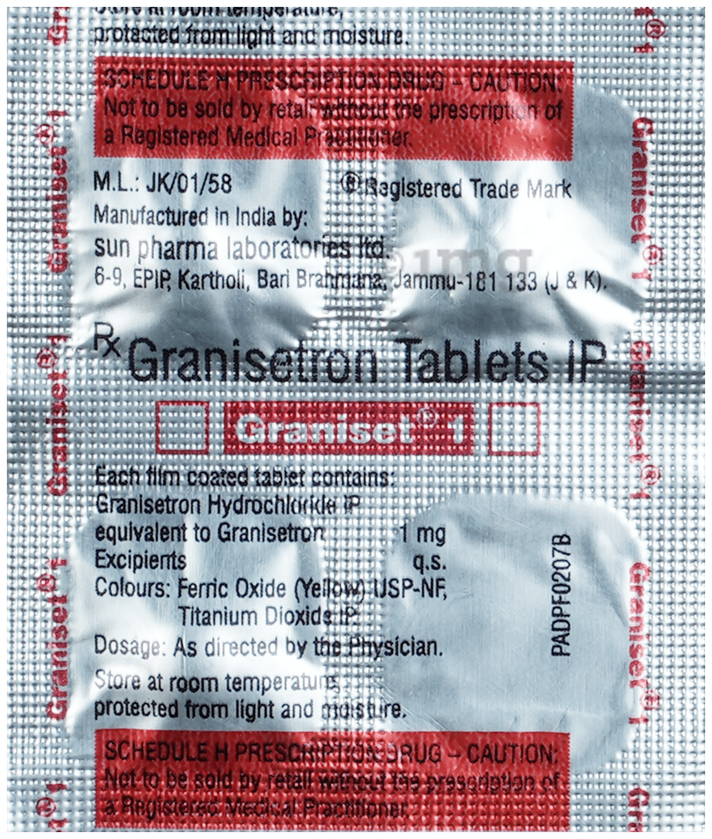 Graniset 1 Tablet