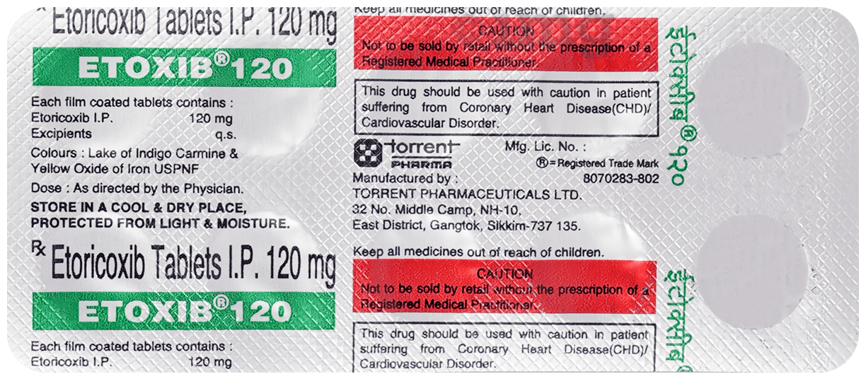 Etoxib 120 Tablet