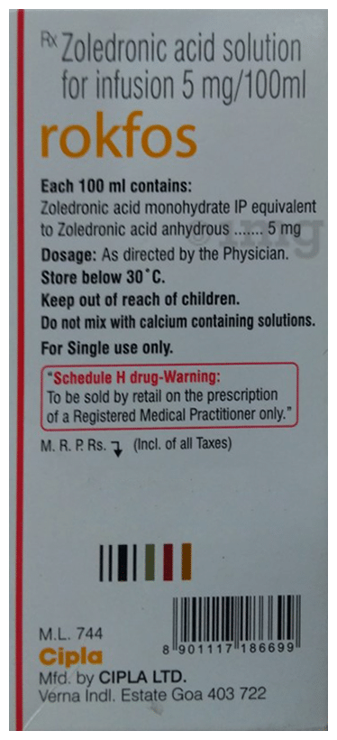 Rokfos Solution for Infusion