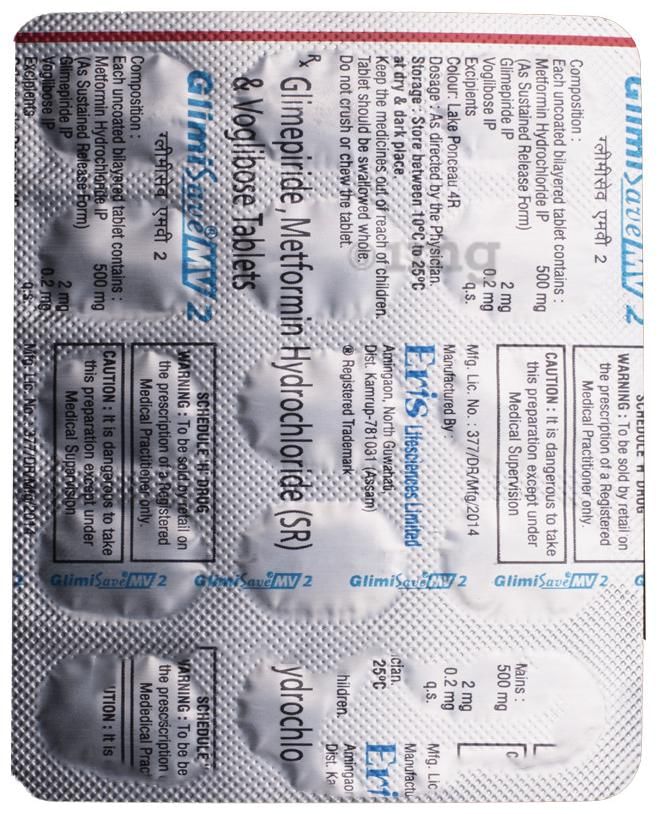 Glimisave MV 2 Tablet SR