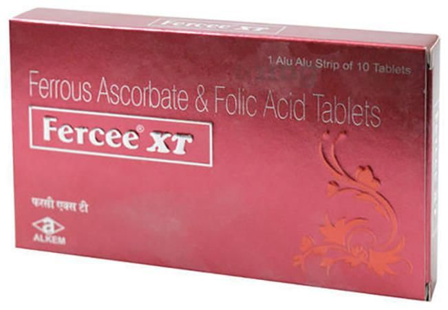 Fercee XT Tablet for Folic Acid Deficiency