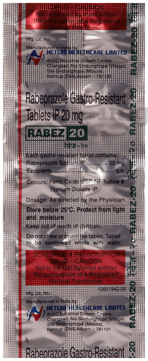 Rabez 20mg Tablet