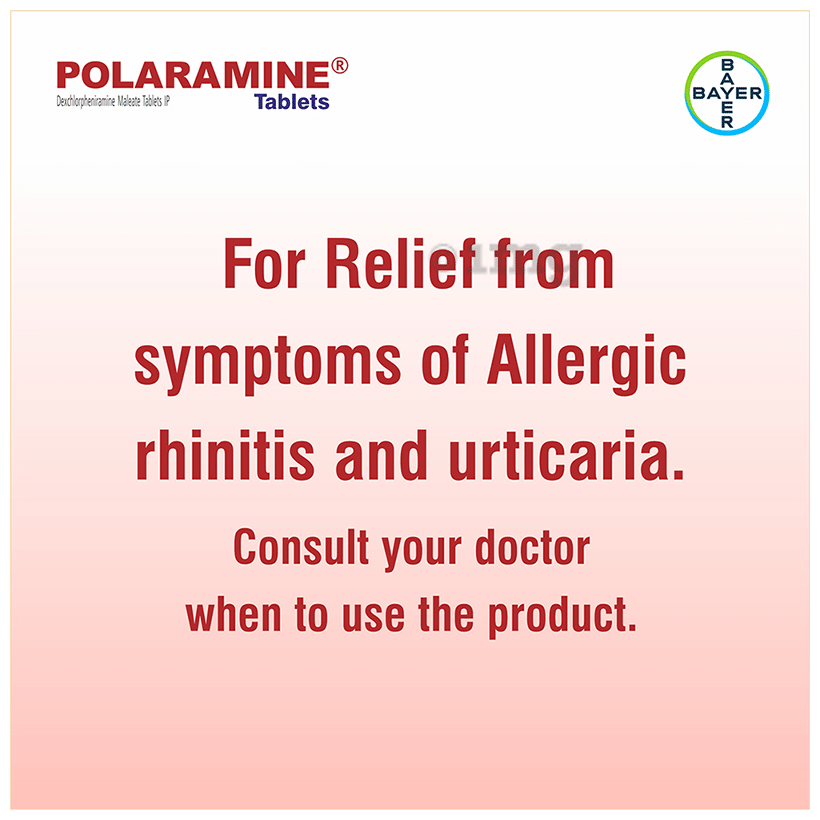 Polaramine 2mg Tablet