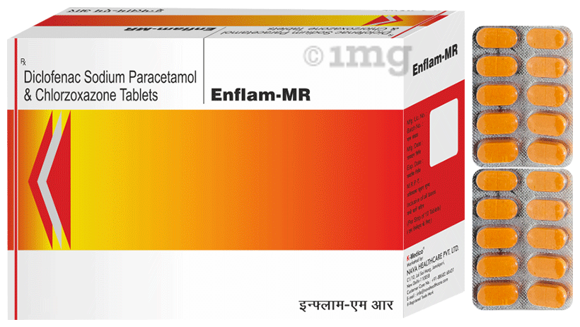 Enflam MR 250 mg/50 mg/325 mg Tablet