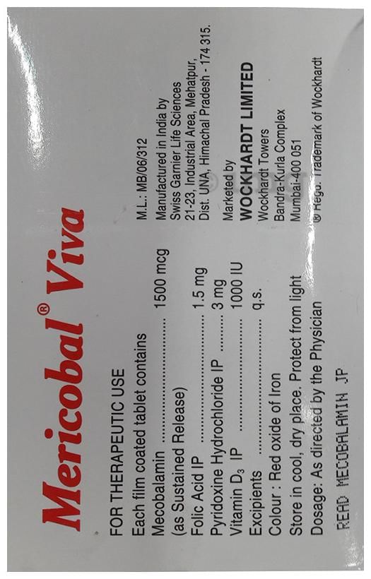 Mericobal Viva Tablet SR