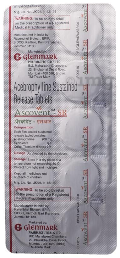 Ascovent -SR Tablet