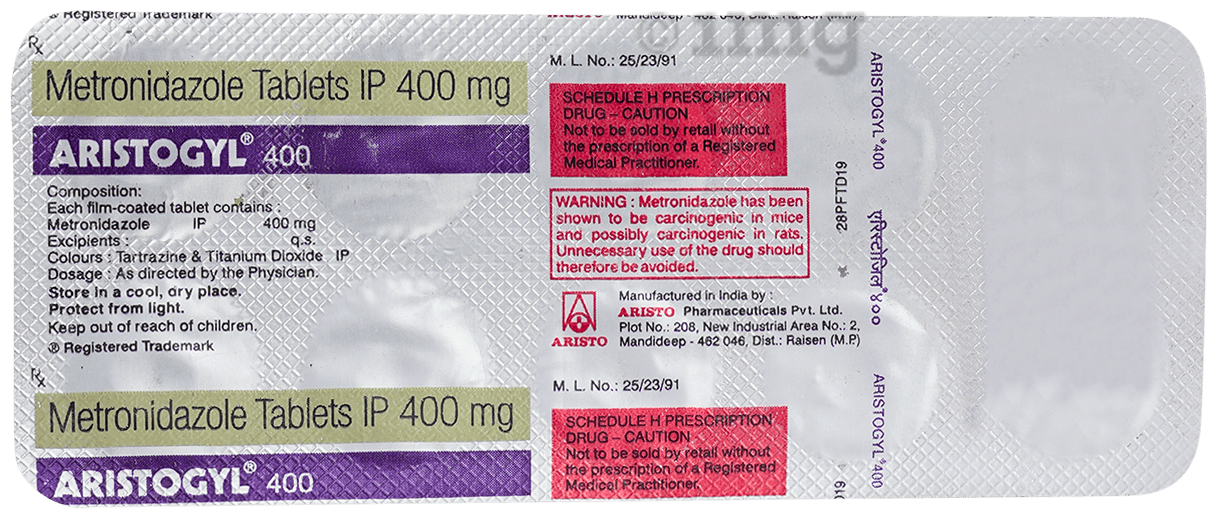 Aristogyl 400 Tablet