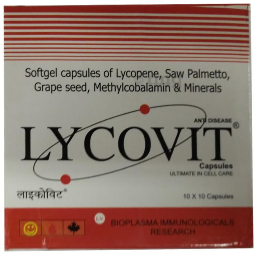 Lycovit Soft Gelatin Capsule