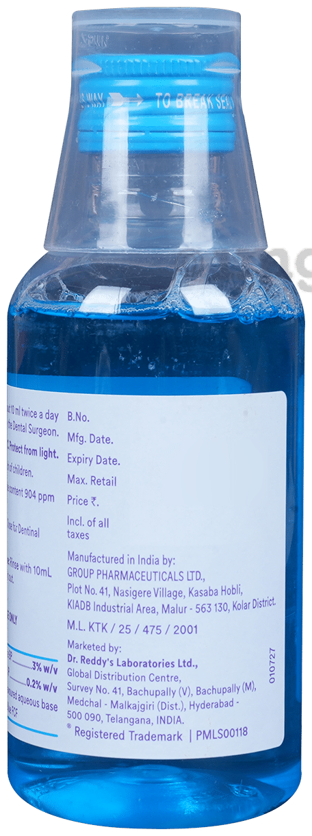 Senquel-AD Desensitising Mouthwash with Potassium Nitrate &amp; Sodium Fluoride