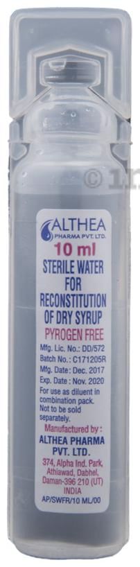 Azee 100mg Dry Syrup Peppermint