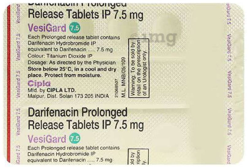 Vesigard 7.5 Tablet PR